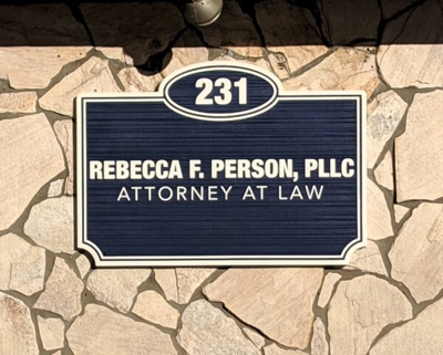 Routed & Sand Blasted Signs Photo